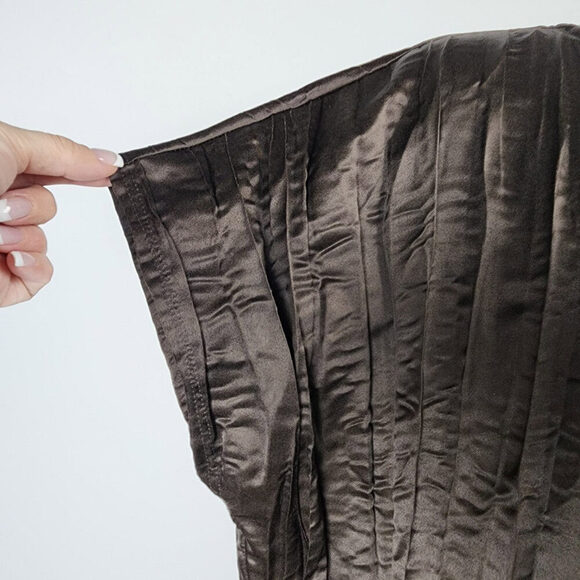 My Soul Brown V-Neck Shirt Dress Size L - Picture 3 of 9